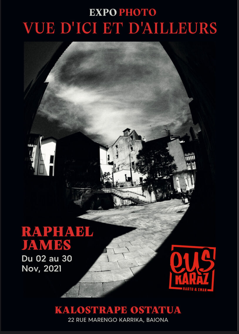 Kalostrape Ostatua eta jatetxea, Euskal Herria, Baiona. 2021ko Azaroaren erakusketa. Restaurant traditionnel et bar atypique du quartier historique de Bayonne. Exposition du mois de novembre 2021 avec le photographe Raphaël James