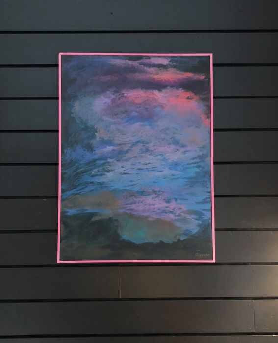 Kalostrape Ostatua, Jatetxea, Euskal Herria, Baiona. Bar et restaurant incontournable du Petit Bayonne. Situé dans l'ancien cloître des Visitandines. Bar à tapas et à cocktails. Exposition du mois de mai 2018, avec l'artiste Rikardo Pascual du collectif Ur Taldea