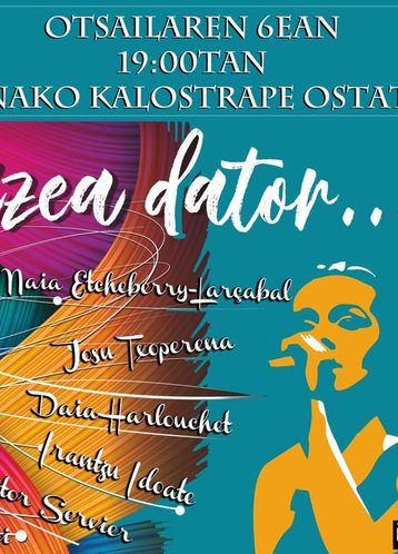 Kalostrape Ostatua eta jatetxea, Baiona, Euskal Herria. Otsailaren 6an, Kalostrapen, Bertso Saioa Gaua ! Restaurant traditionnel et bar atypique du Petit Bayonne, situé au 22 rue Marengo. Affiche de la soirée Bertso du 6 février 2020.