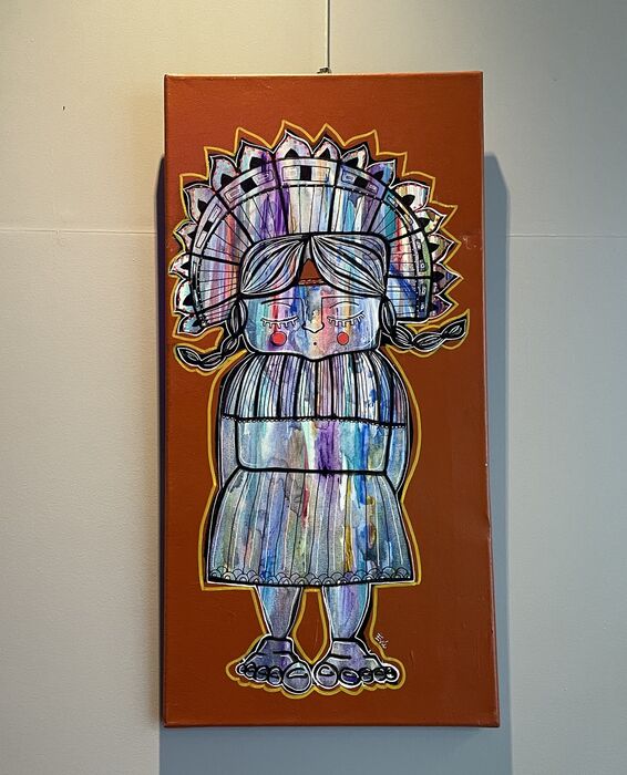 Kalostrape Ostatua eta Jatetxea, Baiona. Restaurant traditionnel et bar incontournable du quartier du Petit Bayonne, situé au 22 rue Marengo. Exposition du mois de septembre 2022 avec l'artiste peintre Evelin Pellegrini.