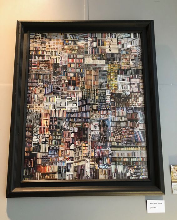 Kalostrape Ostatua eta Jatetxea, Baiona, Euskal Herria. Restaurant traditionnel et bar incontournable du Petit Bayonne. Situé dans l'ancien cloître des Visitandines. Exposition du mois de septembre 2019 avec l'artiste colleur Claude Martin
