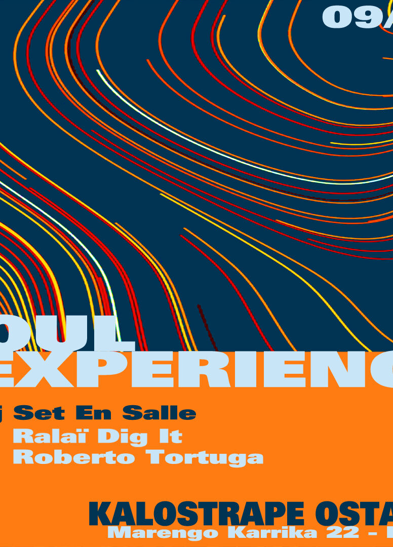 C’est la rentrée au Kalsotrape Ostatua !!
Nouvelle saison des DJ Sets avec le grand retour de la SOUL EXPERIENCE !

📀 Pour l’occasion, retrouvez Roberto Tortuga et son invité Ralai Dig it, avec une nouveauté de taille : ils seront aux platines directement sur la piste de danse !

🎶 Au programme : de la Soul bien sûr, mais aussi tout l’univers de la Black Music des années 60 à aujourd’hui :
Funk, Disco, Boogie, Hip Hop, Jazz...

📅 Rendez-vous samedi 27 septembre dès 22h — On danse !!



🎉 Kalsotrape Ostatua berriz martxan da !!
DJ Set denboraldi berriari hasiera ematen diogu, eta SOUL EXPERIENCE handiaren itzulera ospatzen dugu!

📀 Roberto Tortuga eta bere gonbidatua Ralai Dig it izango dira gurekin, nobedade batekin gainera: plateretan egongo dira zuzenean, dantza-pistan bertan!

🎶 Egitarauan: Soul musika noski, baina baita Black Music estilo guztia ere:
Funk, Disco, Boogie, Hip Hop, Jazz... 60ko hamarkadatik gaur arteko doinuak!

📅 Irailak 27, larunbata, 22:00etatik aurrera — Dantzan hasiko gara!!