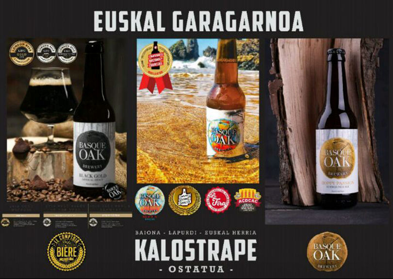 Kalostrape Ostatua & Jatetxea, Baiona, Euskal Herria. Bar & Restaurant incontournable du Petit Bayonne, situé dans l'ancien cloître des Visitandines. Soirée dégustation du jeudi 22 novembre avec la Brasserie Basque OAK