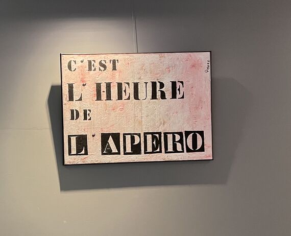 Kalostrape Ostatua eta Jatetxea, urtarrilaren erakusketa. Exposition du mois de janvier 2022 avec l'artiste Jean-Claude Imbert, au 22 rue Marengo, dans le bar et restaurant Kalostrape.