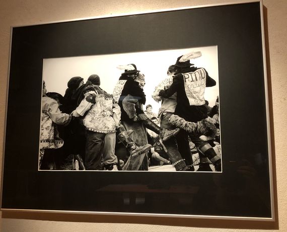 Kalostrape Ostatua eta Jatetxea, Baiona, Euskal Herria. Bar et restaurant atypique situé au 22 rue Marengo dans l'ancien cloître des Visitandines. Photographie de l'exposition du mois de janvier 2020 avec l'artiste photographe Eliane Heguiaphal