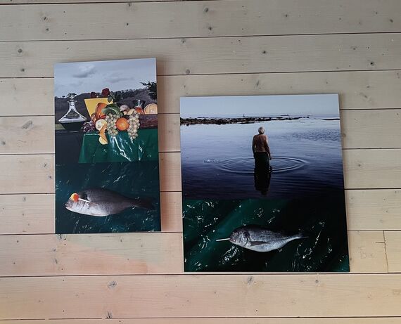Kalostrape Ostatua eta Jatetxea, 22 Marengo Karrika, Baiona. Restaurant et bar atypique du Petit Bayonne. Situé dans l'ancien cloître des Visitandines. Exposition du mois de juin 2021 avec la photographe Christine Chantelauze