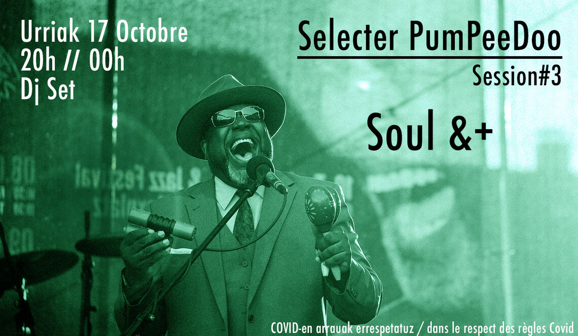Kalostrape Ostatua eta jatetxea, Euskal Herria, Baiona. Restaurant et bar atypique du Petit Bayonne. Situé au 22 rue Marengo, dans l'ancien couvent des Visitandines, nous sommes ouverts du mardi au samedi. Affiche de la soirée Dj Set du samedi 17 octobre 2020 avec Selecter PumPeeDoo.